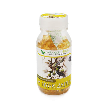Barakah Herbs, Minyak Zaitun, 100 caps